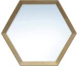 The Wall Oglindă perete The Wall Hexagon stejar 34x30, 3 cm (50600)