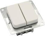 ROTH LANGE Întrerupător dublu Roth Lange Basic, alb (58506)