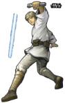 Komar Sticker perete Komar Star Wars XXL Luke Skywalker 127x200 cm (12407) Decoratiune camera copii