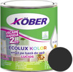 KÖBER Email lucios pe bază de apă Ecolux Kolor Köber negru 0, 6 l (V82900L-C0.6L)