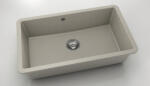 FAT Chiuvetă bucătărie fatgranit 1 cuvă FAT Avangard 232 46x76 cm fără picurător Dark Beige (232-1004) Chiuveta