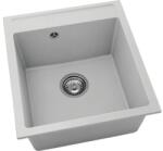 FAT Chiuvetă bucătărie fatgranit 1 cuvă FAT Avangard 224 51x46 cm fără picurător Light Grey (224-1005) Chiuveta