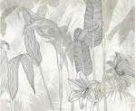 Komar Fototapet vlies Komar IF4-086 Lined Lilies 400x250 cm (IF4-086)