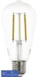 EGLO crosslink. z Bec LED variabil Eglo Crosslink E27 6W 806 lumeni, glob pară ST64, Bluetooth (113076)
