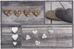 MD Entree Covoraș intrare MD Entree Ambiance Hearts taupe 50x75 cm (1741575870) Pres
