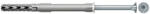 Fischer Befestigungssysteme Set dibluri nailon cu șurub Fischer SXR T cap înecat 10x140 mm, 50 buc (46266)