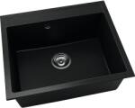 FAT Chiuvetă bucătărie fatgranit 1 cuvă FAT Avangard 227 51x60 cm fără picurător Black Metallic (227-1008) Chiuveta