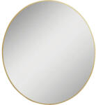 Jungborn Oglindă baie cu LED Jungborn ROUND Ø80 cm auriu (168128)