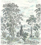 Komar Fototapet vlies Komar INX5-042 Highland Trees 250x280 cm (INX5-042)