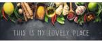 Pure Living Tablou sticlă Pure Living My Lovely Place II 30x80 cm (GLA1371C)