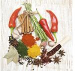 Pure Living Tablou sticlă Pure Living Hot spices I 20x20 cm (GLA2118D)
