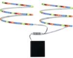 Paulmann Bandă LED RGB Paulmann Mobil Strip 2x80 cm 2x1, 2W, alimentare cu baterii (70700)