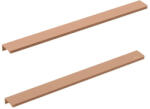 Roca Mânere pentru mobilier baie Roca Elegance 398 mm, aluminiu, rose gold, set 2 bucăți (A816991545)