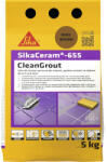 Sika Chit pentru rosturi Sika Ceram Clean Grout 655 dark brown 5 kg (700727)