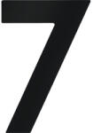 Metafranc Număr casă „7 pentru poartă/ușă, oțel inoxidabil negru (424667)