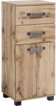Möbelpartner Dulap baie pe sol 40x94, 8 cm PAL stejar Milan 400 1 ușă batantă 2 sertare (134885)