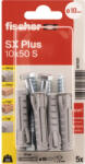 Fischer Befestigungssysteme Dibluri plastic cu șurub cap hexagonal Fischer SX Plus 10x50mm, 5 buc (567828)
