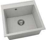FAT Chiuvetă bucătărie fatgranit 1 cuvă FAT Avangard 225 51x51 cm fără picurător Light Grey (225-1005) Chiuveta