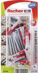 Fischer Befestigungssysteme Dibluri plastic cu șurub Fischer DuoPower 8x40 mm, cap bombat, pachet 8 bucăți (535480)