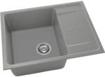 FAT Chiuvetă bucătărie fatgranit 1 cuvă FAT Avangard 238 49x65 cm cu picurător Dark Grey reversibilă (238-1007) Chiuveta