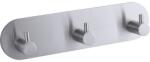 form&style Cuier baie form&style, 3 agățători, montaj prin lipire, inox (HSM-0641)