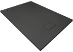 Sanotechnik Cădiță de duș dreptunghiulară slim SMC 100x80 cm negru (1080B)