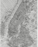 Komar Fototapet vlies Komar P033-VD2 NYC Map 200x250 cm (P033-VD2)