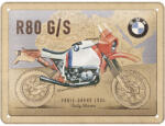 Nostalgic-Art Tablou metalic decorativ Nostalgic-Art BMW Paris Dakar 15x20 cm (26264)