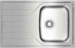 Teka Chiuvetă bucătărie inox 1 cuvă Teka UNIVERSE 79x50 cm cu picurător stânga (115110016S) Chiuveta