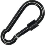 Pösamo Carabinieră cu piuliță de siguranță Pösamo 80mm, oțel zincat negru (2100400302)