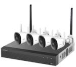 Dahua IP wifi csőkamera szett - NVR1104/F22 kit (4x 2MP-2, 8mm, H265, mikr. , IR30m; 1x NVR 4csat, 1TB HDD) (KIT/NVR1104HS-W-S2/4-F22) - digitalgo