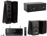Dynavoice Definition DF-8 + Definition DC-5 + Definition DM-6 + Yamaha RX-V6A Amplificator
