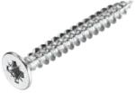  Süllyesztettfejű, faforgácslap csavar, Horganyzott, 5x50