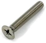  Süllyesztettfejű kereszthornyos csavar 4.8 Horganyzott M3x40