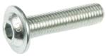  Domborúfejű peremes belső kulcsnyílású csavar 10.9 Horganyzott M10x35