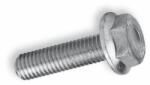  Peremes hatlapfejű csavar bordázott 8.8 Horganyzott M 8x55
