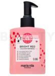 Maria Nila Colour Refresh tá plá ló maszk szí nes pigmentekkel a vö rö s á rnyalatok ú jraé leszté sé hez Bright Red 300 ml