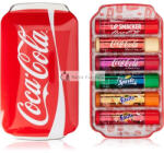 Lip Smacker Coca-Cola Ajándékcsomag Coca-Cola Alvó Maszk Fanta és Sprite Ízű Ajakbalzsamokkal, Vegyes