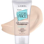 Lamel OhMy Clear Arcfond, Hidratált és Egységes Bőrszín, Könnyű Fedés, Soft Beige N. 401