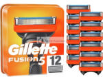Gillette Fusion5 férfi borotvapengék 1 csomag 12 pengével