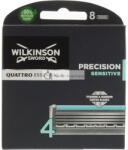 Wilkinson Sword Quattro Titanium Sensitive Utántöltő Borotvapengek - 8 Darabos Csomag