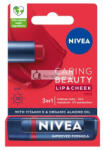 Nivea Gondoskodó Szépség 3 Az 1-Ben Gondoskodó Ajakbalzsam Piros 48g