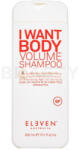 ELEVEN Australia I Want Body Volume Shampoo erő sí tő sampon vé kony szá lú volumen né lkü li hajra 300 ml