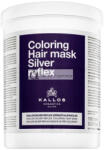 Kallos Silver Reflex Hair Mask neutralizá ló maszk platinasző ke é s ő sz hajra 1000 ml