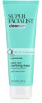 Super Facialist Clear Out Clarifying Mask Akne Kezelés Fekete Póruseltávolító Arcmaszk 1% Niacinamide Teafaol Prebiotikumok Vegánbarát, 125ml