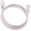 AVAX CB610P MAGNETY 100W USB-C mágneses gyorstöltő kábel, rózsaszín (AVAX_CB610P)