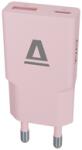 AVAX CH641P Nano Slim 30W USB-C+USB-A Hálózati töltő, rózsaszín (AVAX_CH641P)