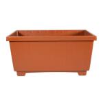 Flair Polka 70019 terra 50x30 cm virágláda (70019) - bestbyte