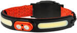NEBO NEB-HLP-0021-G CURVBEAM 600 FLEX fejlámpa, 600 lumen, 1100mAh, COB LED, IPX4, 180°-os világítás
