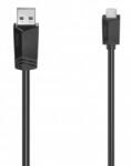 Hama Cablu de date Hama 200609, microUSB, 3 m (Negru) (Hama 200609)